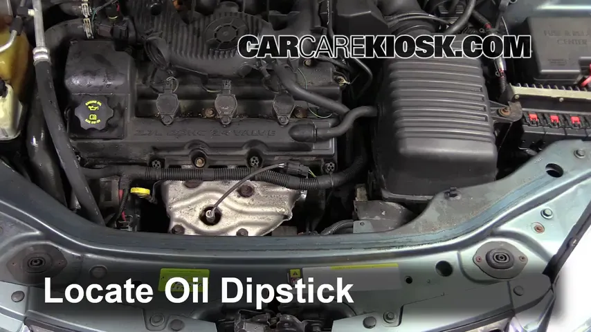 2006 Dodge Stratus SXT 2.7L V6 Oil Check Oil Level